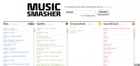 Capture5 600x286 Music Smasher : Le moteur de recherche du streaming musical