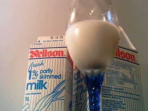 C'est quoi cette bouteille de lait