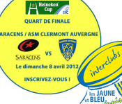 Passez week-end Paques Londres supportez l’ASM