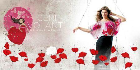 Anatopik : rencontre mode et illustration cerf volant