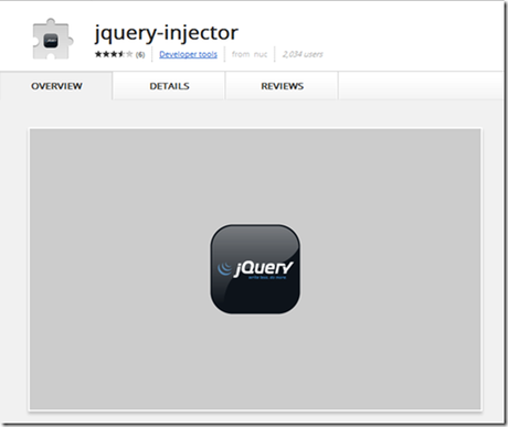 jQuery injecteur Les meilleures 25 extensions Google Chrome pour les futures web designers