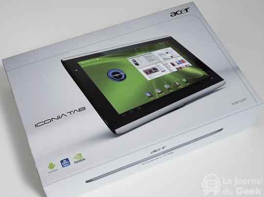 acer iconia tab a500 live 02 ICS en avril pour les Acer Iconia Tab A100 et A500