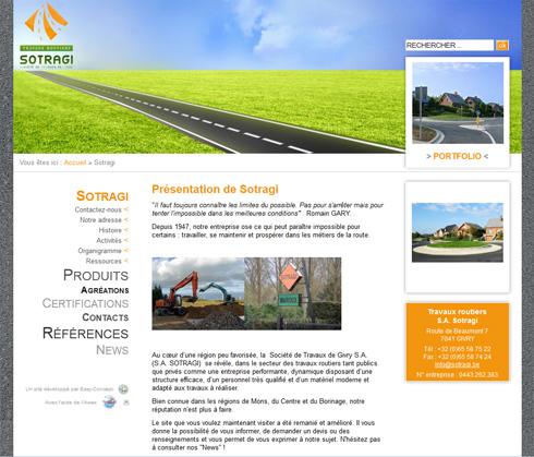 Mise en ligne du nouveau site Internet de Sotragi