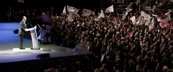 Revivez le grand rassemblement de Rouen avec François HOLLANDE