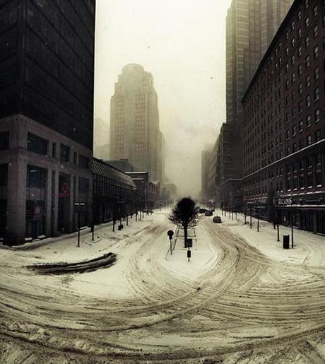 « Tôt un dimanche matin » exposition chez Négatif +