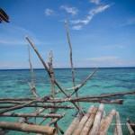 On ne se lasse pas de cette cabane perchée sur pilotis au milieu de la mer (îles Togian, Sulawesi Centre, Indonésie)