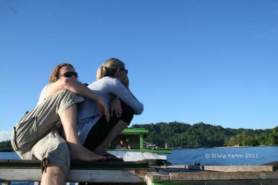 Triste départ (Tomken, îles Togian, Sulawesi Centre, Indonésie)