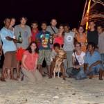 Le groupe de Fadhila au (presque) complet (Tomken, îles Togian, Sulawesi Centre, Indonésie)