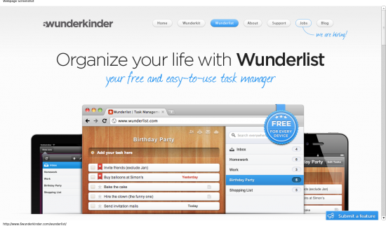 Wunderlist : la liste miraculeuse ?