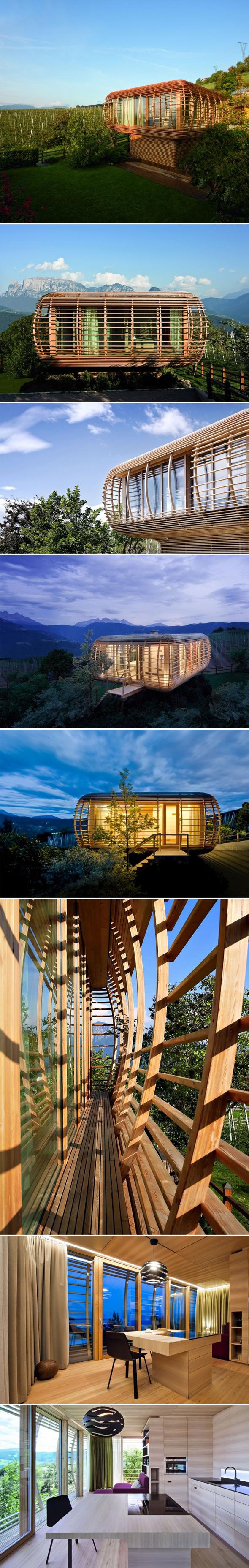 Fincube, la maison en bois nomade