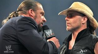 Shawn Michaels met Triple H au pied du mur concernant son combat contre Undertaker
