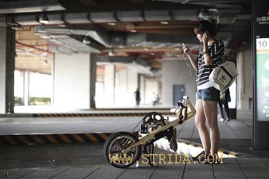 strida Strida : un vélo à plier en 10 secondes
