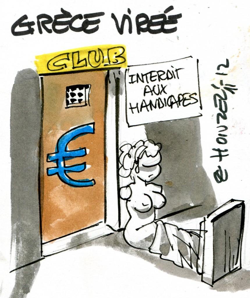 Vers la sortie de la Grèce de la zone euro