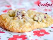 Cookies chocolat blanc cranberries