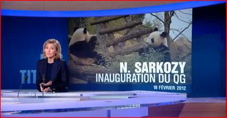 Les premiers visiteurs pour Sarkozy sont des … pandas [Vidéo]