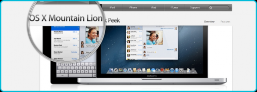 OS X Mountain Lion: iPhone et iPad à la rescousse de l’environnement!
