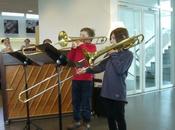 Dimanche matin musique médiathèque l'Odyssée Lomme "c'est musique, c'est trombone trompette