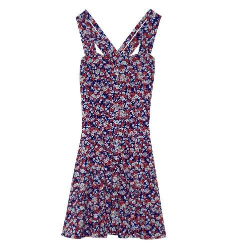 Robe fleurie, American Retro pour Monoprix