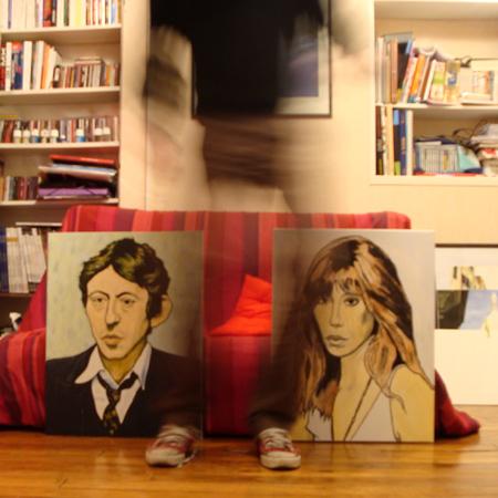 photo julien dugué peinture huile