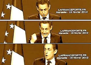 Sarkozy: le grand cirque du candidat du peuple du Fouquet's