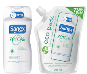 Le produit du jour : Sanex Zéro %