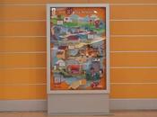 Affiche interactive viel bewegen