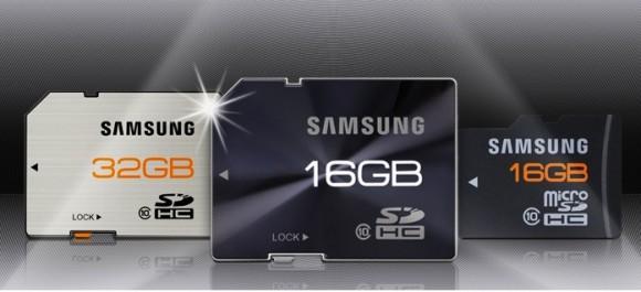 MemoryCards 580x265 De nouvelles cartes mémoire indestructibles chez Samsung