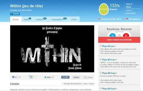  [Communiqué] Fin de la levée de fonds de Within