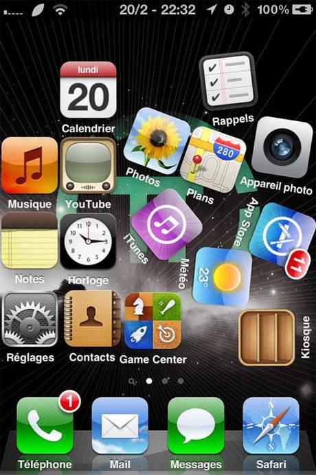 Graviboard-iph Cydia: Graviboard mise à jour en version 2.0