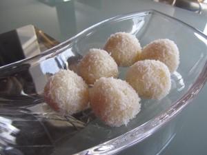 truffes de noix de coco