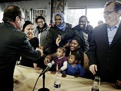 A Bonneuil, François Hollande parle de l’avenir des quartiers populaires