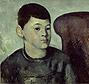 Portrait du fils de l'artiste - Paul Cézanne