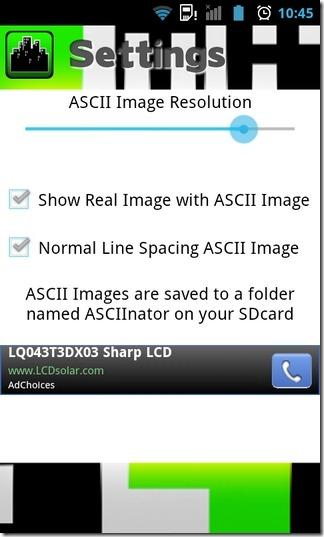 ASCIInator-Android-Settings