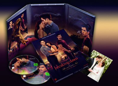 Breaking Dawn : Version fan 2 DVD allemande