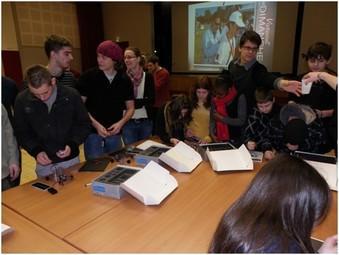 Institut des Jeunes Sourds et Collège Claude Le Lorrain : TP avec les participants au projet « Rêves de Gosse »