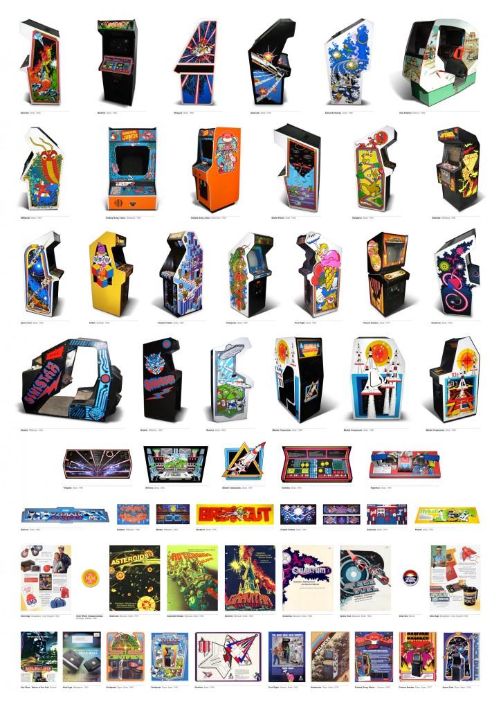 Poster – Les plus belles bornes Atari et Nintendo des années 80
