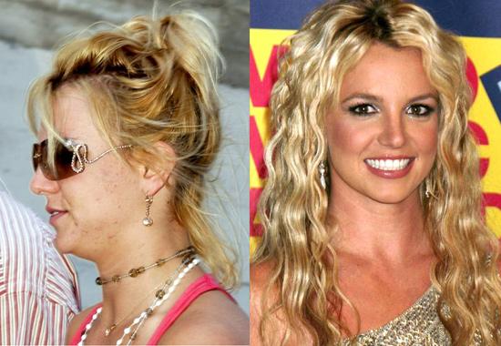 Les stars sans maquillage : Britney Spears