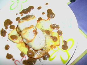 Les Charmes-Godard, un Côtes de Francs magnifique! - avec des saint Jacques IMGA5172