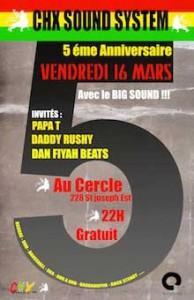 CHX Sound System Daddy Rushy, Dan Fyah Beats