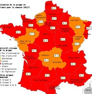 GRIPPE: Epidémie généralisée, plus de 2 millions de Français touchés – Grog et Sentinelles