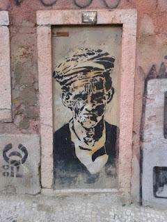 Street art dans les rues de Lisbonne