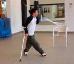 vidéo breakdance béquille