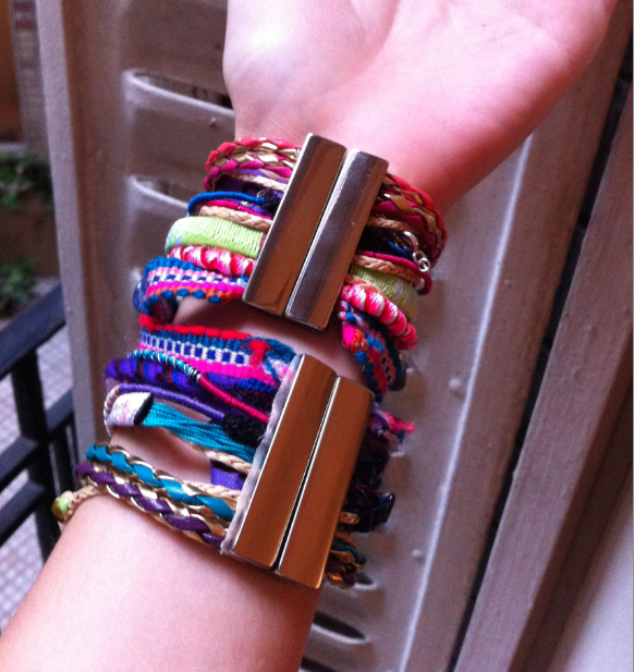 Mes bracelets brésiliens porte-bonheur !