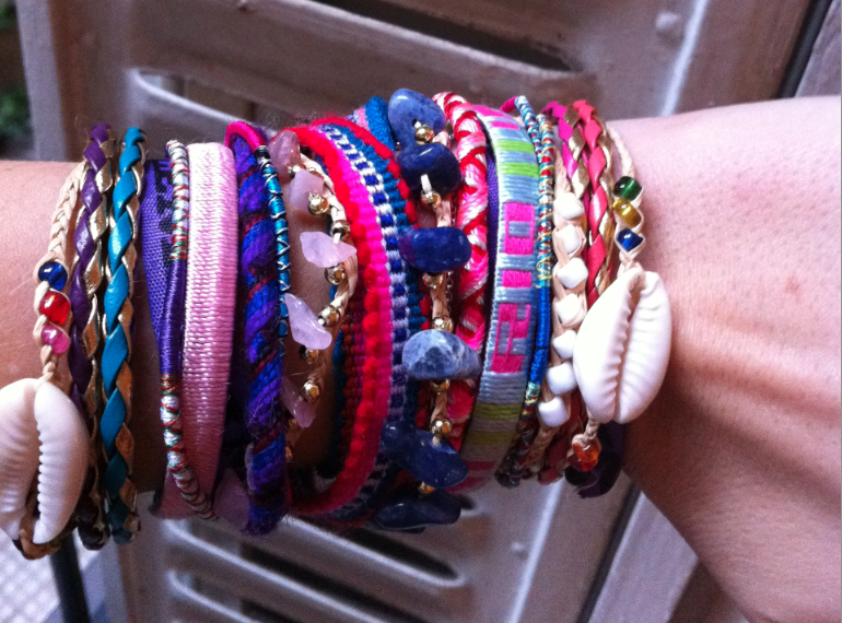 Mes bracelets brésiliens porte-bonheur ! - Paperblog