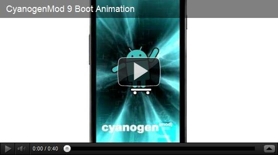Une courte vidéo tease l’animation de démarrage de CM9