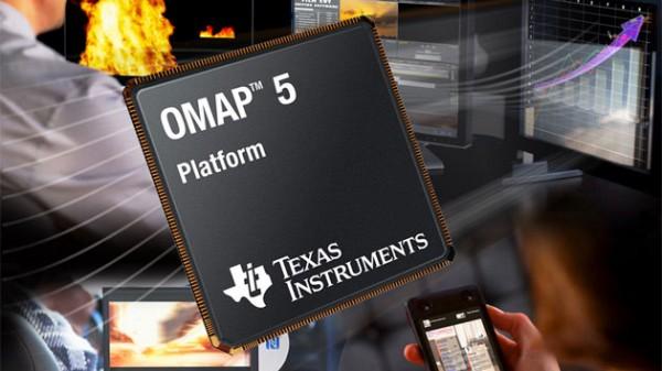 ti omap5 600x337 LOMAP 5 de Texas Instruments serait le plus rapide