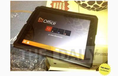 Office pour iPad...
