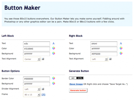 buttonmaker 620x466 Optimiser le design de votre blog à laide de ces outils
