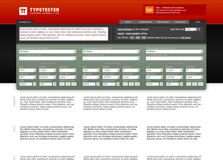 typetester 620x446 Optimiser le design de votre blog à laide de ces outils