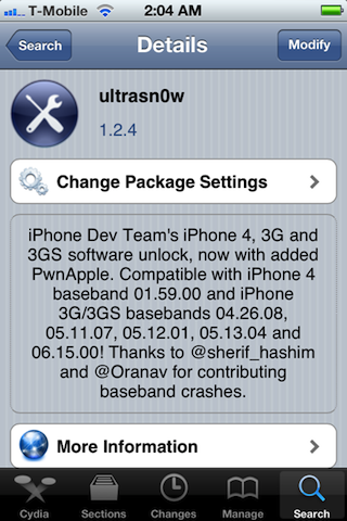 TUTORIEL: Désimlocker votre iPhone 4/3GS sous iOS 5.0/5.0.1